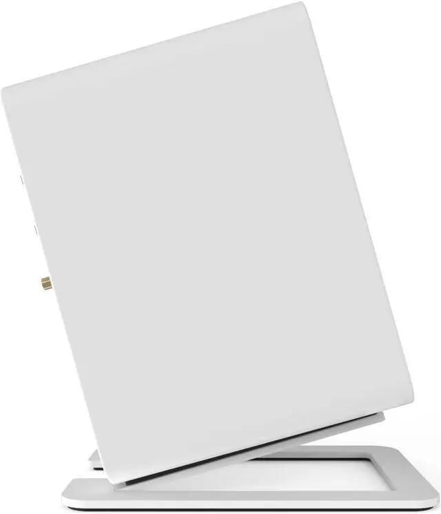 Alt view image 4 of 15 - Kanto S6W Desktop Speaker Stands for 4- to 7-inch speakers, White (Pair)