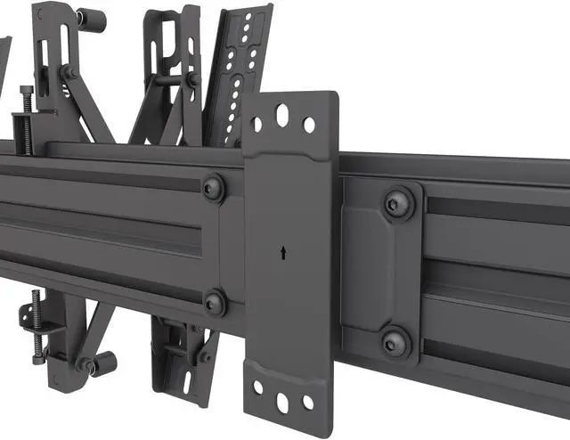 Alt view image 5 of 7 - Kanto MBW31PT Digital Signage/Menu Board Ceiling Mount System with Tilting & Popout Arms for 40-Inch to 60-Inch TVs | 3 TVs Wide | Perfect Alignment