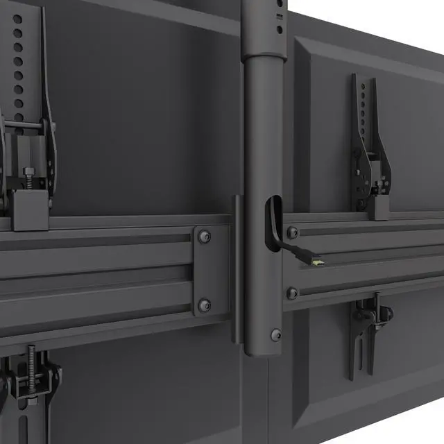 Alt view image 5 of 7 - Kanto MBC311T Digital Signage/Menu Board Ceiling Mount System with Tilting Arms for 40-Inch to 60-Inch TVs | 3 TVs Wide | Perfect Alignment
