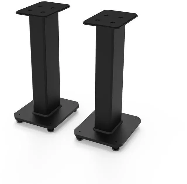 Main image of Kanto SX22 22" Tall Fillable Speaker Stands with Isolation Feet - Pair, Black
