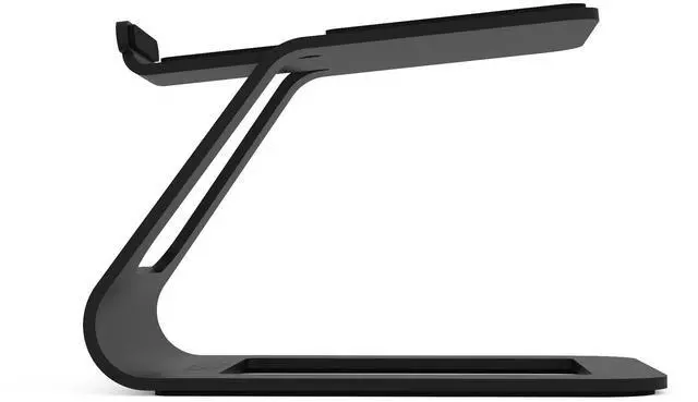 Alt view image 3 of 7 - Kanto SE2 Elevated Desktop Speaker Stands for Small Speakers (Pair) - Black