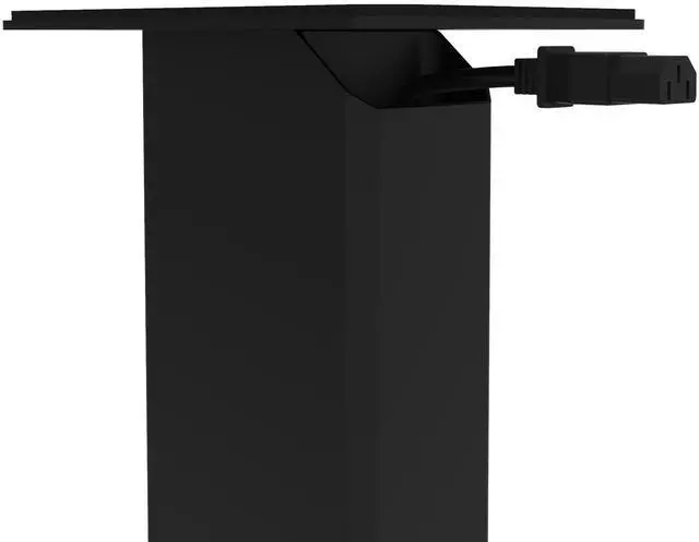 Alt view image 5 of 7 - Kanto SX22 22" Tall Fillable Speaker Stands with Isolation Feet - Pair, Black