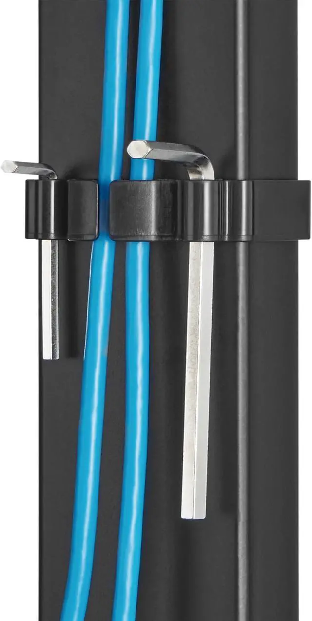 Alt view image 6 of 7 - Kanto DTS1000 Universal Height Adjustable Desktop Monitor Stand for 17" - 32" Monitors