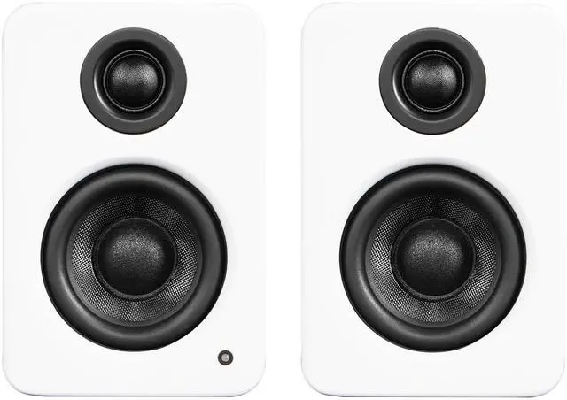 Alt view image 9 of 13 - Kanto YU2 Powered Desktop Speakers - Pair (Matte White)