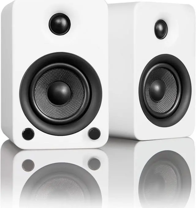Main image of Kanto YU3 Powered Bookshelf Speakers with Bluetooth Technology (Matte White)