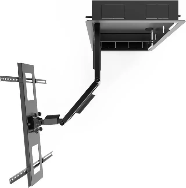 Alt view image 3 of 12 - Kanto R500 Recessed In-Wall Full Motion TV Mount for 46-inch to 80-inch TVs