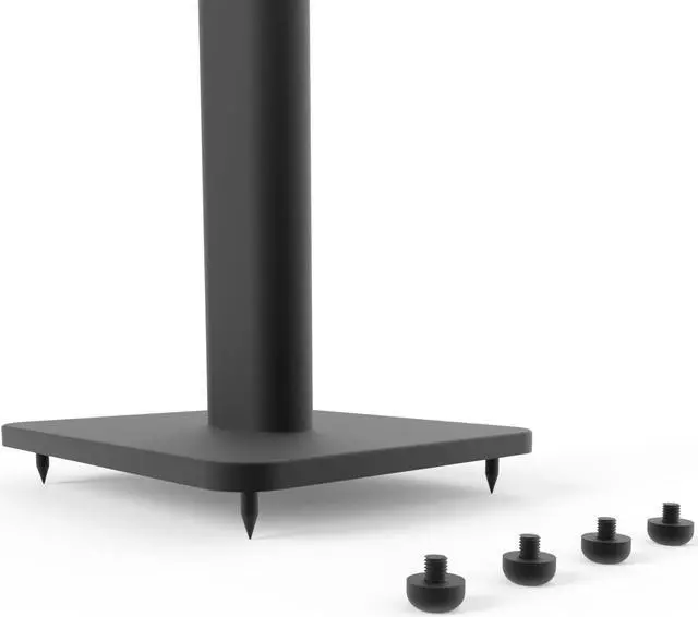 Alt view image 3 of 20 - Kanto SP32PL 32" Bookshelf Speaker Stands, Black