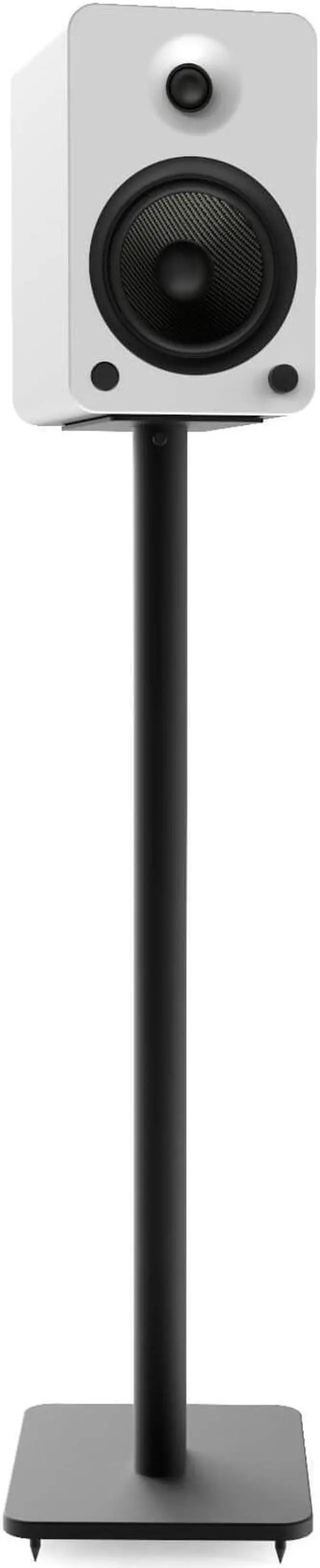 Alt view image 4 of 20 - Kanto SP32PL 32" Bookshelf Speaker Stands, Black