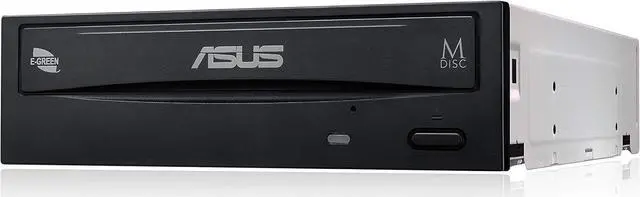 Alt view image 2 of 2 - Asus CD DVD Drive Internal Desktop SATA 24x DVD RW CD DL MDisc DVD Burner Writer Drive + software