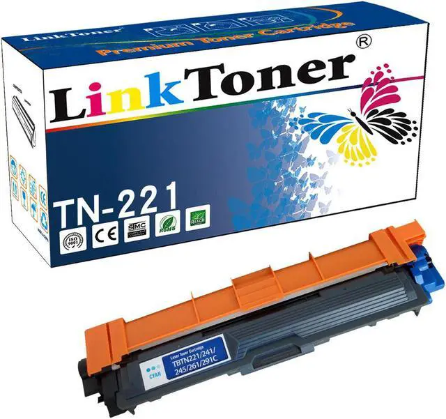 Main image of LinkToner TN221 Compatible Toner Cartridge Black for Brother TN-221 BK Printer DCP-9020CDN, DCP-9020CDW, HL-3140CW, HL-3150CDN, HL-3170CDW, 3180CDW, MFC-9130CW, 9140CDN, 9330, 9335, 9340 Black
