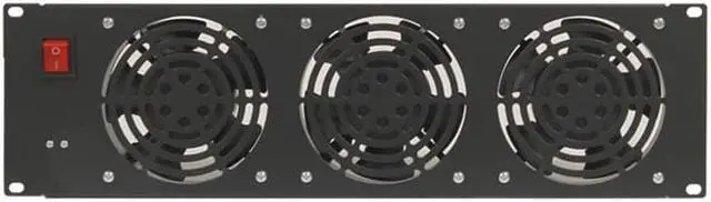 Alt view image 2 of 3 - NavePoint 3U - Three Fan Network Cooling System Rack Mount - 2 Fans 110V