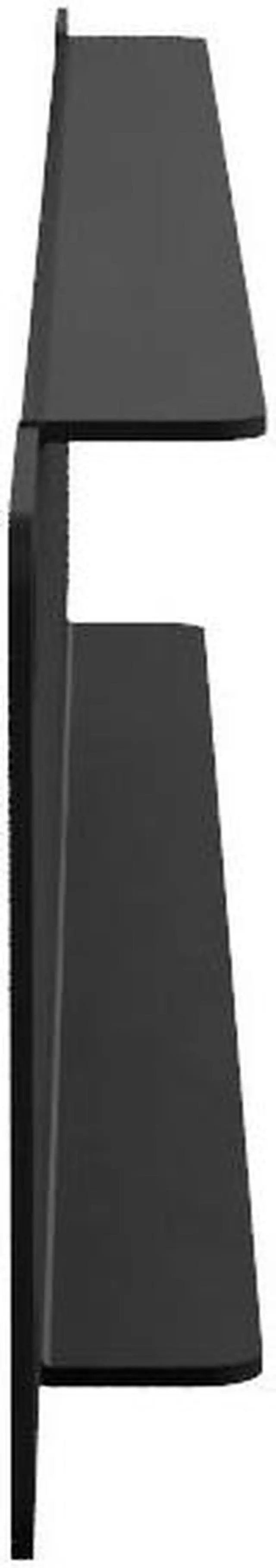 Alt view image 3 of 7 - NavePoint 3U Vertical Wall Mount Enclosure, 24.6 inch (625mm) to 27.5 inch (700mm) depth, Cold-rolled Steel, Black
