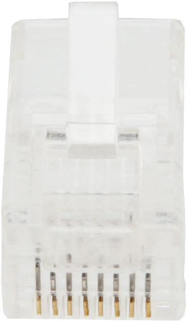 Alt view image 2 of 4 - NavePoint CAT6 Ethernet RJ45 Plug, UTP, 25 pack, C6-8P8C, CE Compliance