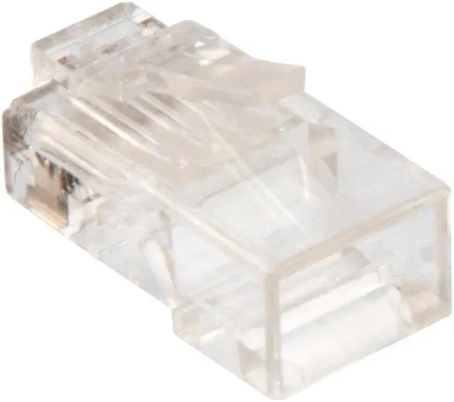 Alt view image 4 of 4 - NavePoint CAT6 Ethernet RJ45 Plug, UTP, 25 pack, C6-8P8C, CE Compliance