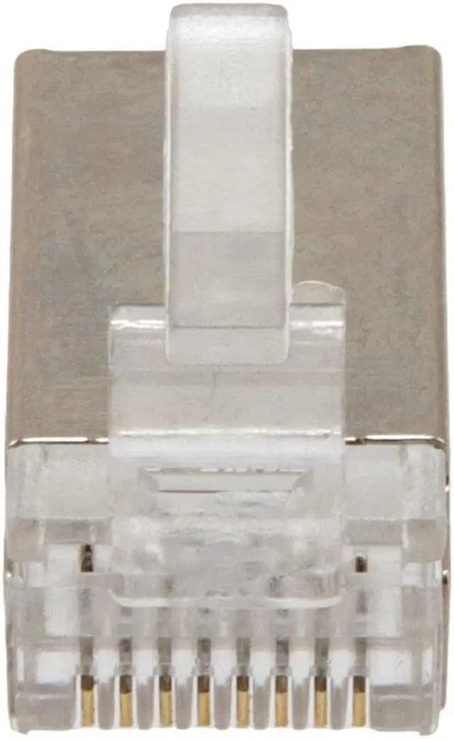Alt view image 6 of 7 - NavePoint CAT6A Ethernet RJ45 Plug, FTP, 25 pack, C6A-8P8C, CE Compliance
