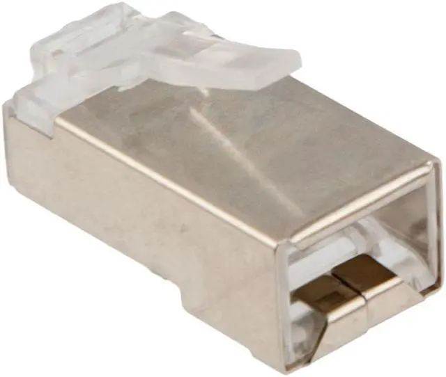 Alt view image 4 of 7 - NavePoint CAT6 Ethernet RJ45 Plug, FTP, 25 pack, C6-8P8C, CE Compliance