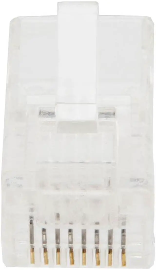 Alt view image 2 of 4 - NavePoint CAT6 Ethernet RJ45 Plug, UTP, 50 pack, C6-8P8C, CE Compliance