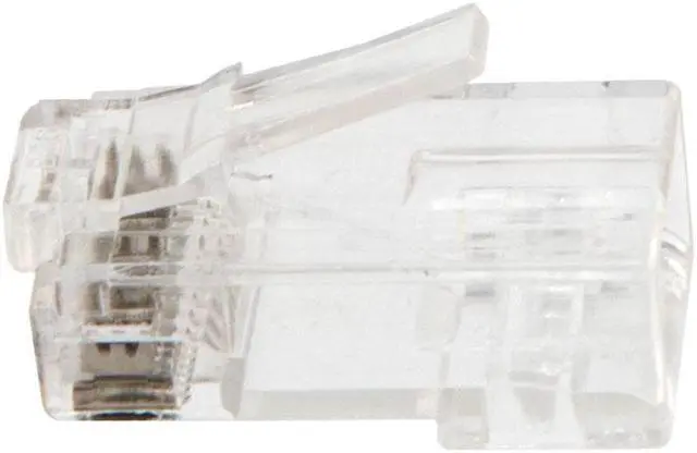Alt view image 3 of 4 - NavePoint CAT6A Ethernet RJ45 Plug, UTP, 50 pack, C6A-8P8C, CE Compliance