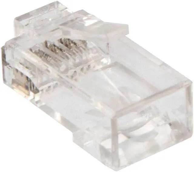 Alt view image 4 of 4 - NavePoint CAT6A Ethernet RJ45 Plug, UTP, 50 pack, C6A-8P8C, CE Compliance