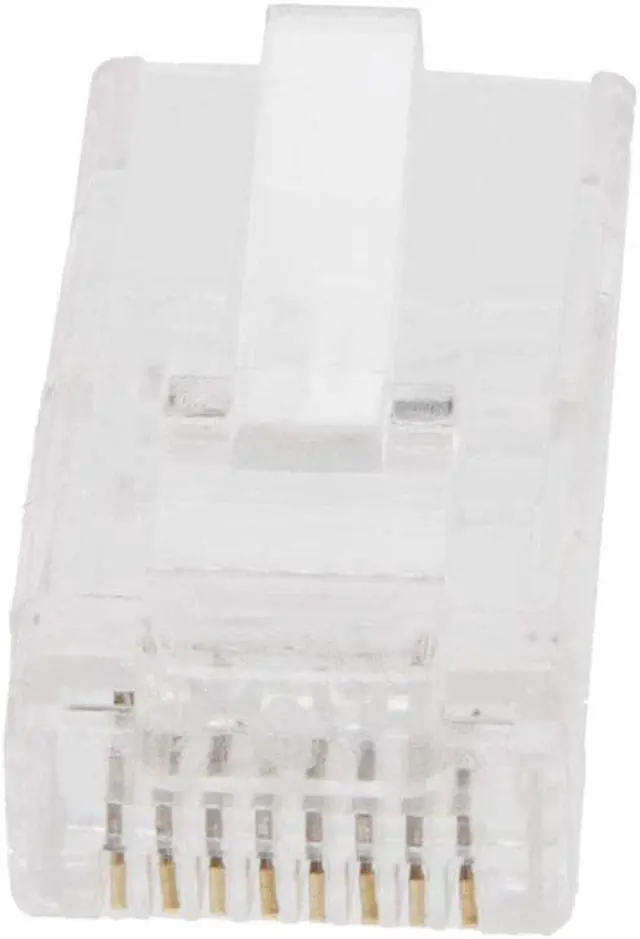 Alt view image 2 of 4 - NavePoint CAT6A Ethernet RJ45 Plug, UTP, 100 pack, C6A-8P8C, CE Compliance