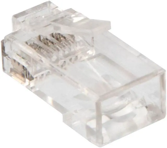 Alt view image 4 of 4 - NavePoint CAT6A Ethernet RJ45 Plug, UTP, 100 pack, C6A-8P8C, CE Compliance