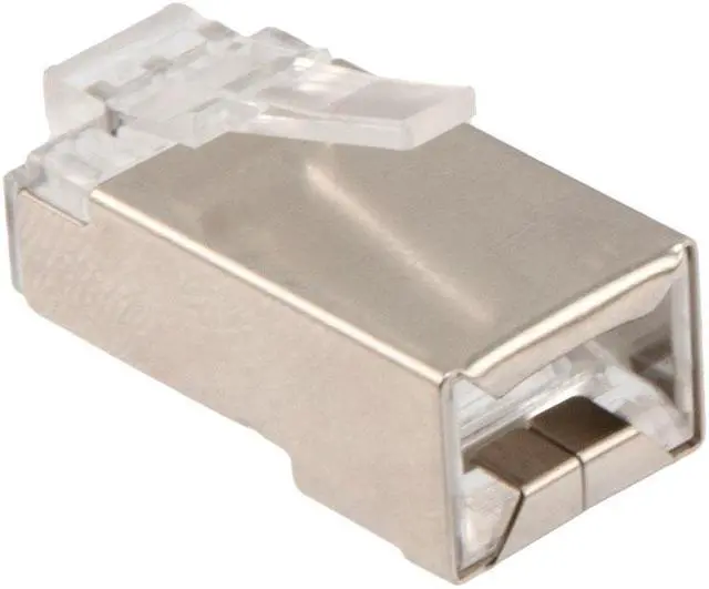 Alt view image 4 of 7 - NavePoint CAT6A Ethernet RJ45 Plug, FTP, 25 pack, C6A-8P8C, CE Compliance