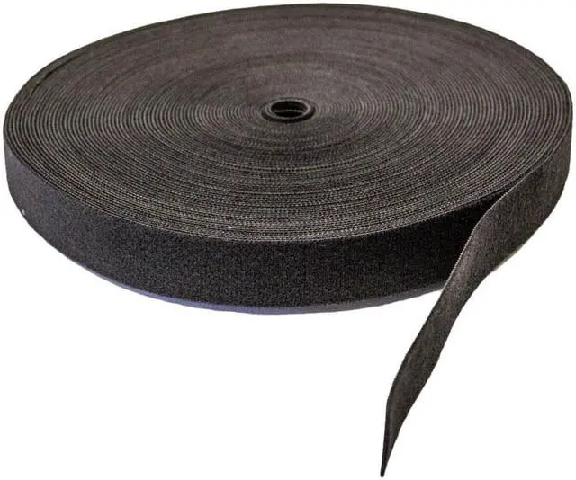 Main image of NavePoint 1" Inch Roll Hook & Loop Reusable Cable Ties Wraps Straps - 25M 82ft 10-pack