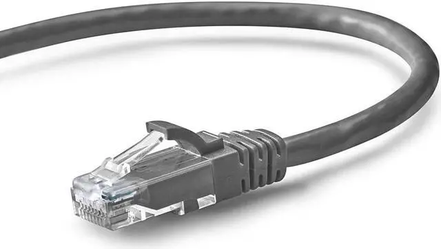 Main image of NavePoint Cat6 UTP Ethernet Network Patch Cable UL Listed, 3 FT., 10 Gbps, Gray, 10-Pack