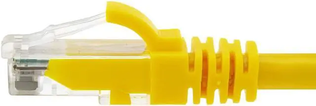Alt view image 2 of 4 - Ethernet Patch Cable CAT6, UTP, 24AWG, 1 Ft,  10 pack, Yellow