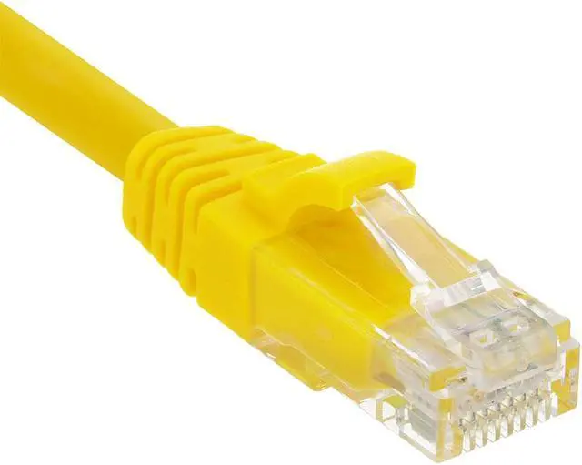 Alt view image 4 of 4 - Ethernet Patch Cable CAT6, UTP, 24AWG, 1 Ft,  10 pack, Yellow