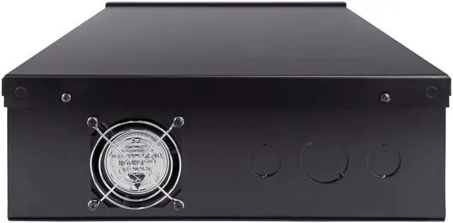 Alt view image 4 of 4 - Navepoint DVR Security Heavy Duty Lock-Box With Fan 15" x 15" x 5" Black