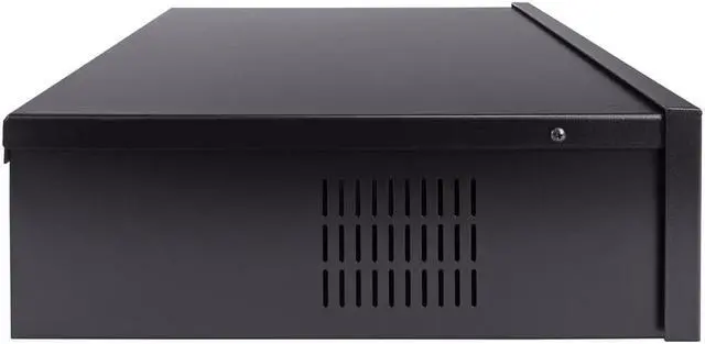 Alt view image 3 of 4 - Navepoint DVR Security Heavy Duty Lock-Box With Fan 15" x 15" x 5" Black