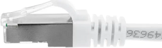 Alt view image 2 of 4 - Ethernet Patch Cable CAT6, F/UTP, 26AWG,  5 Ft,  5 pack, White
