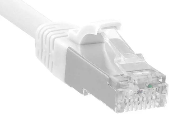 Alt view image 4 of 4 - Ethernet Patch Cable CAT6, F/UTP, 26AWG,  5 Ft,  5 pack, White