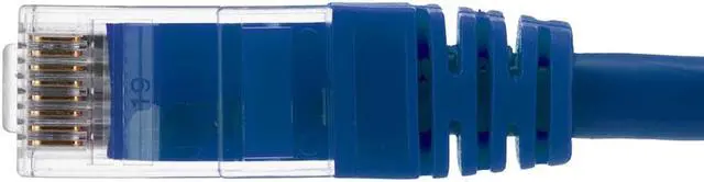 Alt view image 3 of 4 - Ethernet Patch Cable CAT6A, UTP, 24AWG, 3 Ft,  10 pack, Blue