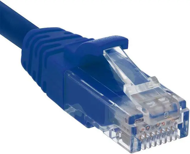 Alt view image 4 of 4 - Ethernet Patch Cable CAT6A, UTP, 24AWG, 3 Ft,  10 pack, Blue