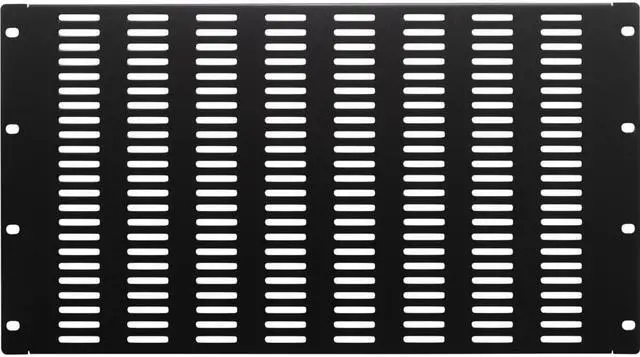 Main image of NavePoint 6U Blank Rack Mount Panel IT Server Network Spacer Slotted Venting