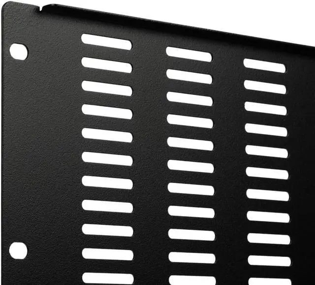 Alt view image 2 of 3 - NavePoint 5U Blank Rack Mount Panel IT Server Network Spacer Slotted Venting