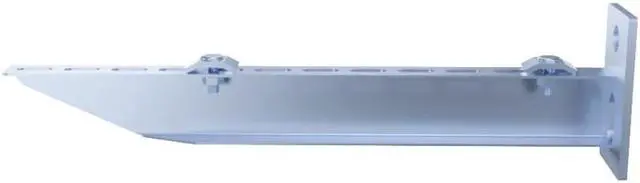 Alt view image 2 of 4 - Electro Zinc Plated Wire Mesh Cable Tray bracket, T-shaped, Wall Mount, 300mm , 4 Pack