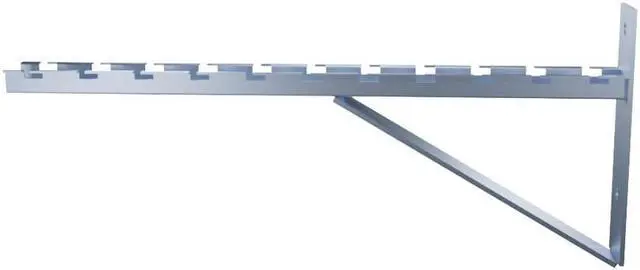 Alt view image 3 of 4 - Electro Zinc Plated Wire Mesh Cable Tray bracket, Triangle, Wall Mount, 500mm , 2 Pack