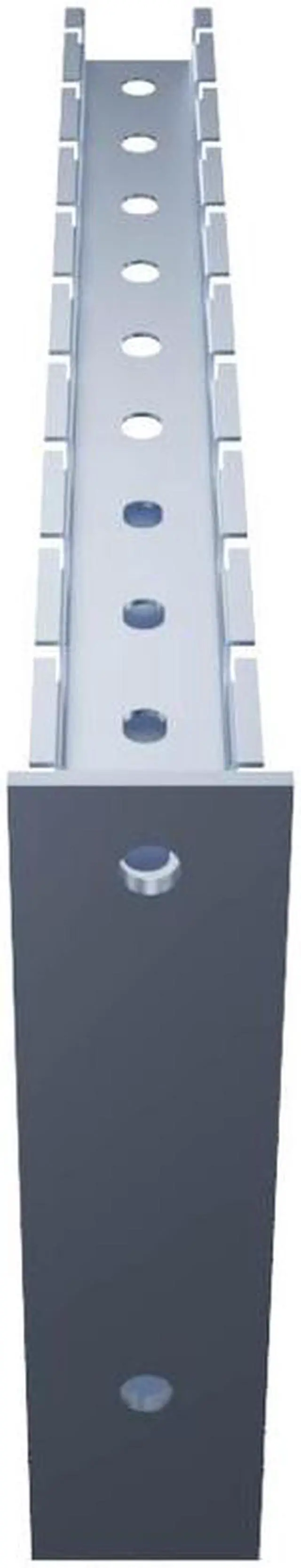 Alt view image 4 of 4 - Electro Zinc Plated Wire Mesh Cable Tray bracket, Triangle, Wall Mount, 500mm , 2 Pack