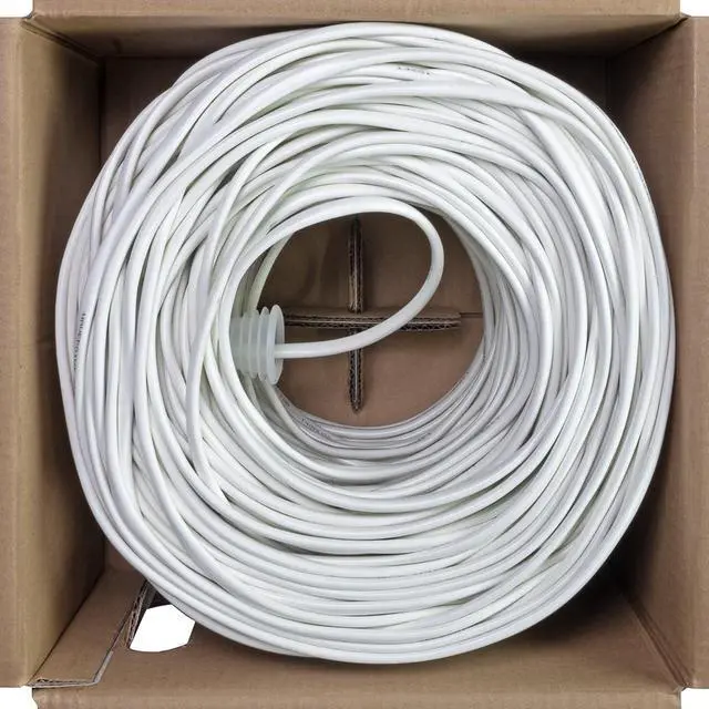 Alt view image 7 of 8 - NavePoint 250ft In Wall Audio Speaker Cable Wire CL2 14/4 AWG Gauge 4 Conductor Bulk White
