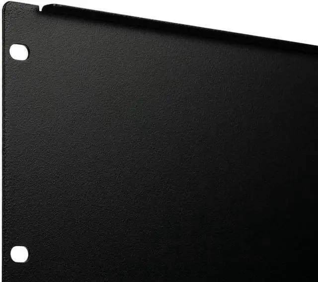 Alt view image 2 of 4 - Navepoint 4U Blank Rack Mount Panel Spacer  For 19-Inch Server Network Rack Enclosure Or Cabinet Black