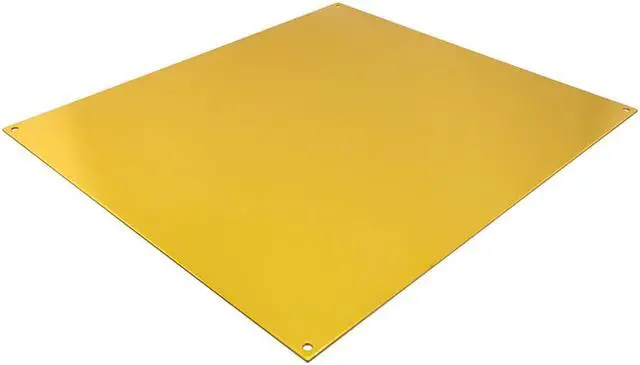 Main image of NavePoint 00406802 Polypropylene Blank Mounting Plate, For 14x10x06 Enclosures