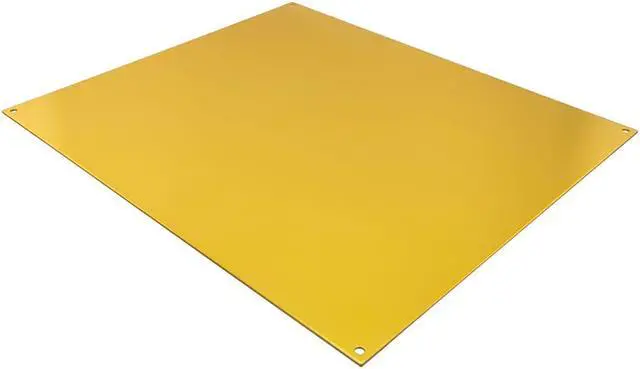 Alt view image 3 of 4 - NavePoint 00406802 Polypropylene Blank Mounting Plate, For 14x10x06 Enclosures
