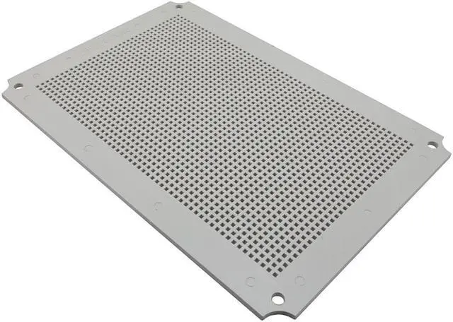 Alt view image 3 of 4 - NavePoint 00406803 Universal Mounting Plate, ABS Plastic, For 14x10x06 Enclosures