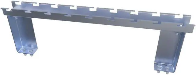 Alt view image 2 of 4 - NavePoint Electro Zinc Plated 18" Wide Cabinet and Floor Stand