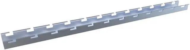 Alt view image 3 of 4 - NavePoint Electro Zinc Plated 24" Ceiling Hanging Bar - 4 Pack