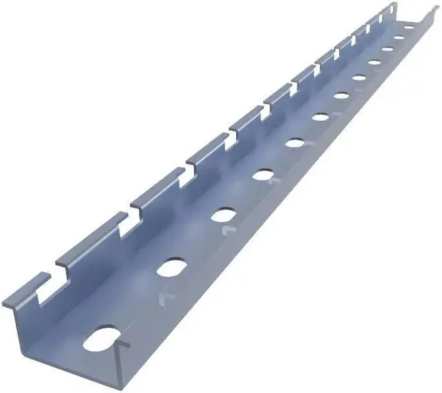 Alt view image 4 of 4 - NavePoint Electro Zinc Plated 24" Ceiling Hanging Bar - 4 Pack