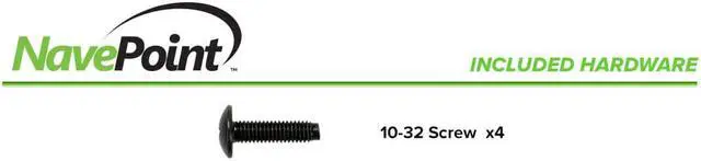 Alt view image 3 of 3 - Navepoint 1U Blank Rack Mount Panel Spacer For 19-Inch Server Network Rack Enclosure Or Cabinet Black